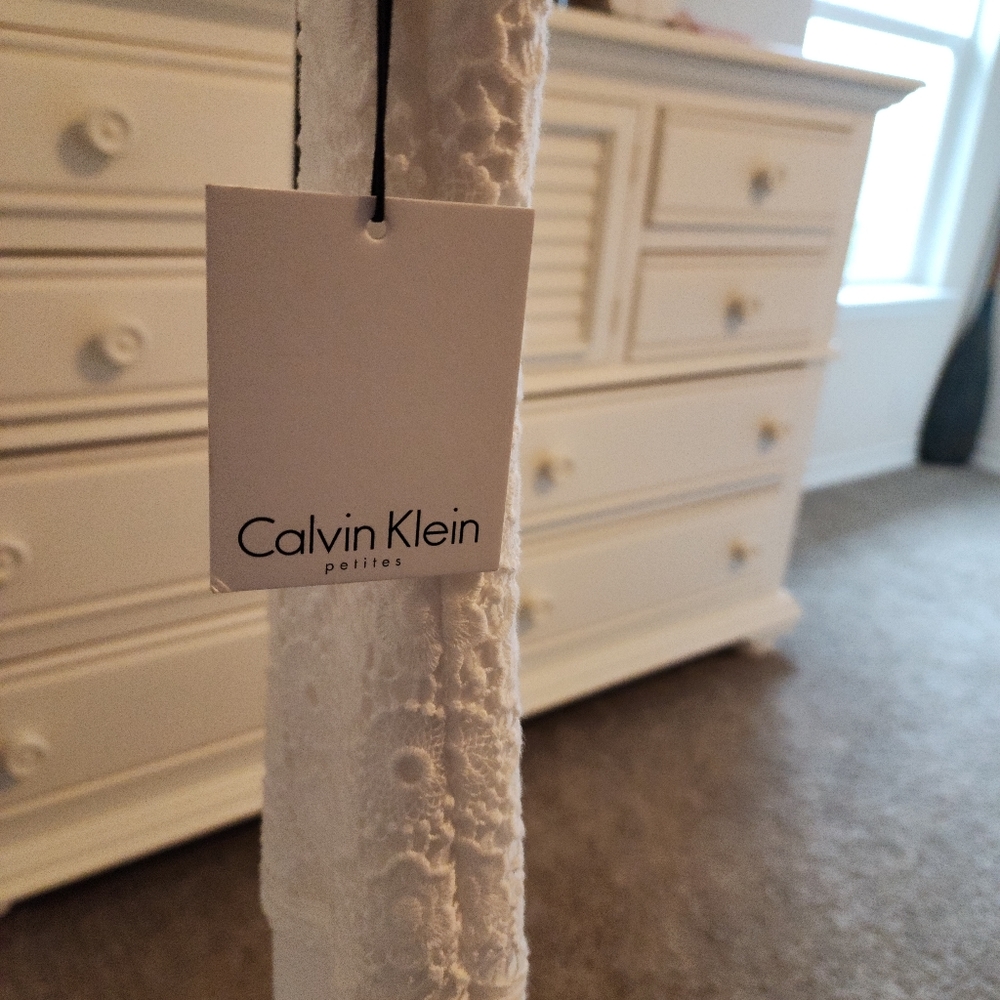 Calvin Klein White Dress 2P - Picture 8 of 11